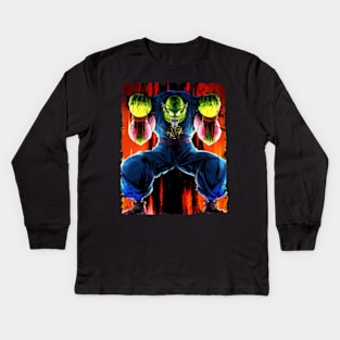 DEMON KING PICCOLO MERCH VTG Kids Long Sleeve T-Shirt